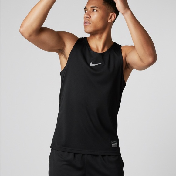 Nike Other - Nike Elite Men’s Dri-FIT Basketball Tank Top - Black - XXL